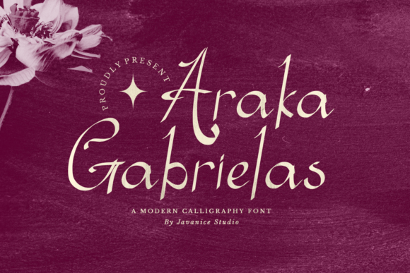 Araka Gabrielas — The Elegant Handwritten Font Worth Your Attention