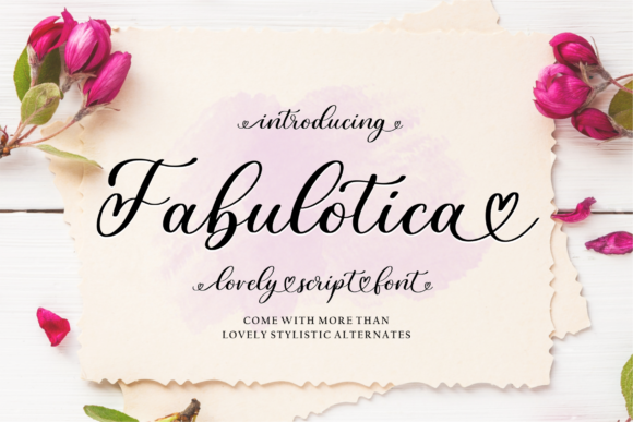 Fabulotica Script Font – Elegant Typography for Creative Projects