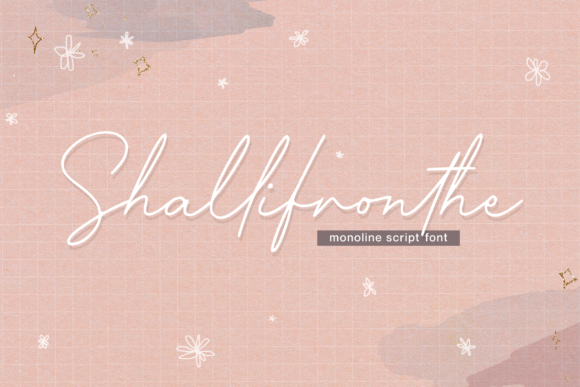 Shallifronthe – A Modern Handwritten Script Font